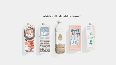 SLOWOOD's Guide to Your Plant Based Milk Alternatives