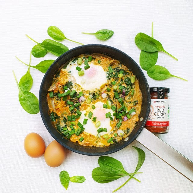 Red Curry Shakshuka | Slo-recipe | Slowood