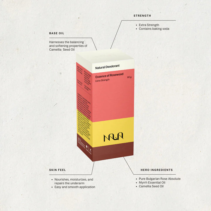 Essence of Rosewood Deodorant - Slowood