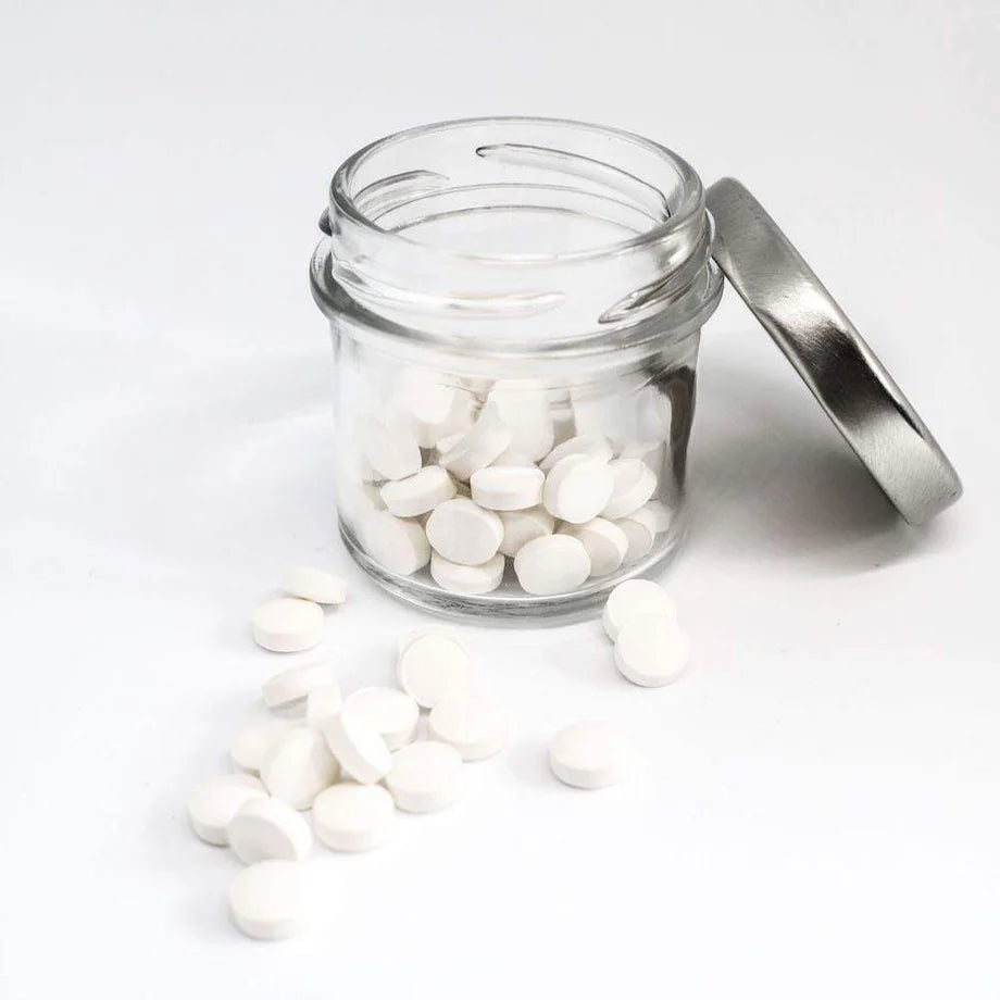 D02 Toothpaste Tablets Without Fluoride - Mint (Sold per 100g) - Slowood