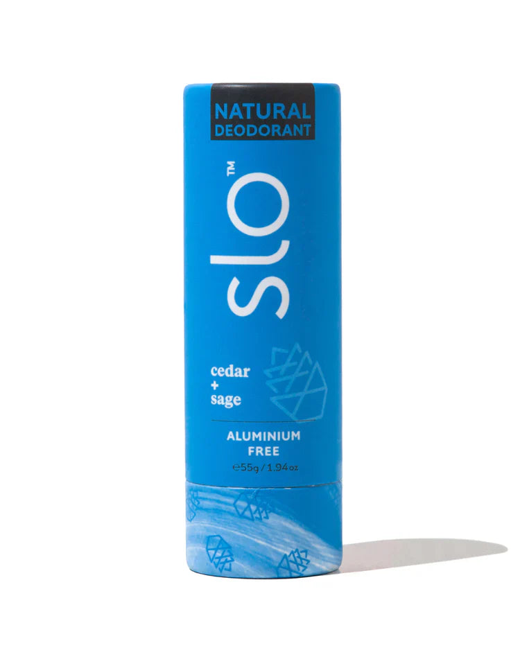 Natural Deodorant - Cedar + Sage 55g - Slowood