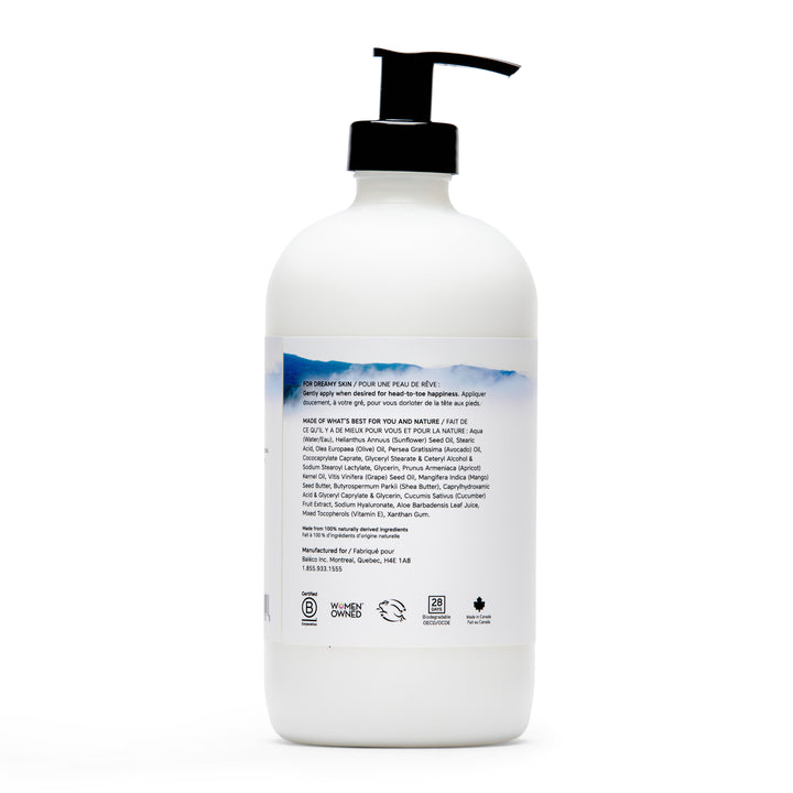 Unscented Lotion 500ml - Slowood