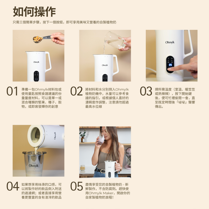 Ohmylk Maker Set - Slowood