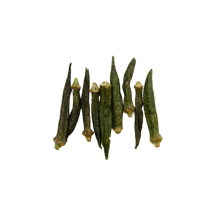 Sn8 Vacuum Fried Okra (Sold Per 100G) - Slowood