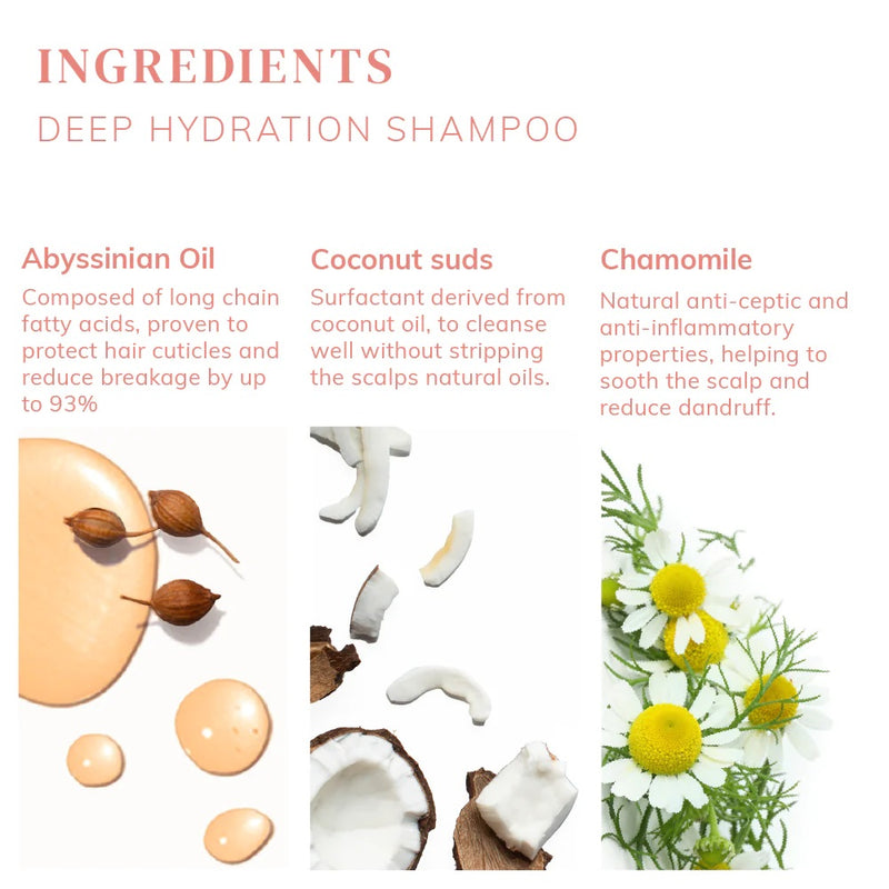 Deep Hydration Shampoo 500ml - Slowood