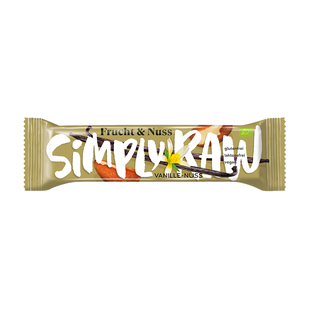 Raw Bar Vanille-Nut - Vegan Gluten Free - Slowood