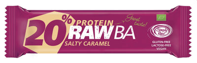 Raw Bar Protein Salty Caramel - Vegan Gluten Free - Slowood