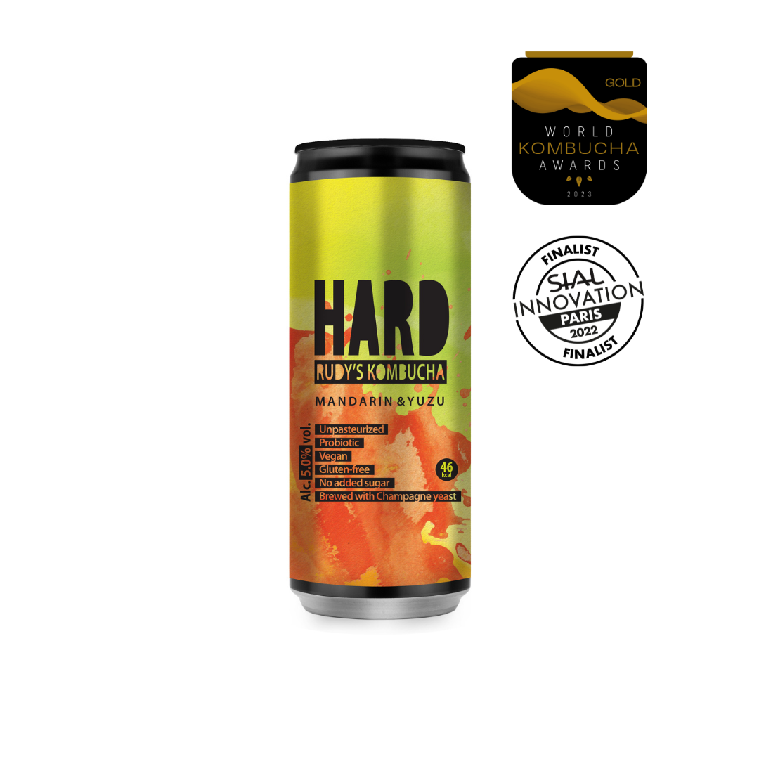 Rudy's Kombucha Mandarin & Yuzu 5% vol. - Slowood