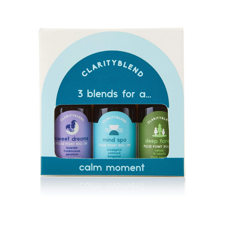 Calm Moments Aromatherapy Roll On Collection Set (3 x 10ml) - Slowood