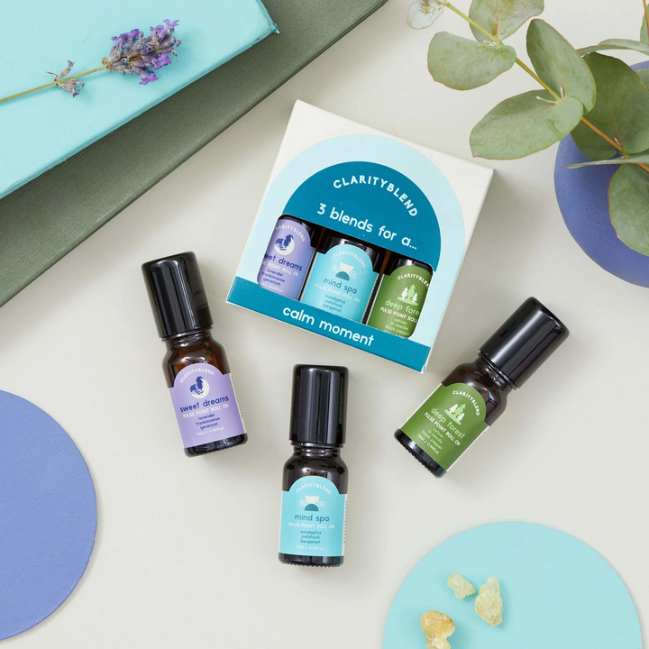 Calm Moments Aromatherapy Roll On Collection Set (3 x 10ml) - Slowood