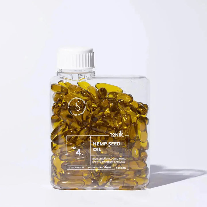 No.4 Hemp Seed Oil Capsules - Slowood