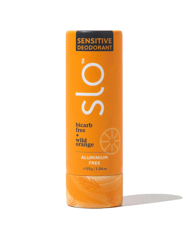 Natural Deodorant - Bicarb Free + Wild Orange - Slowood