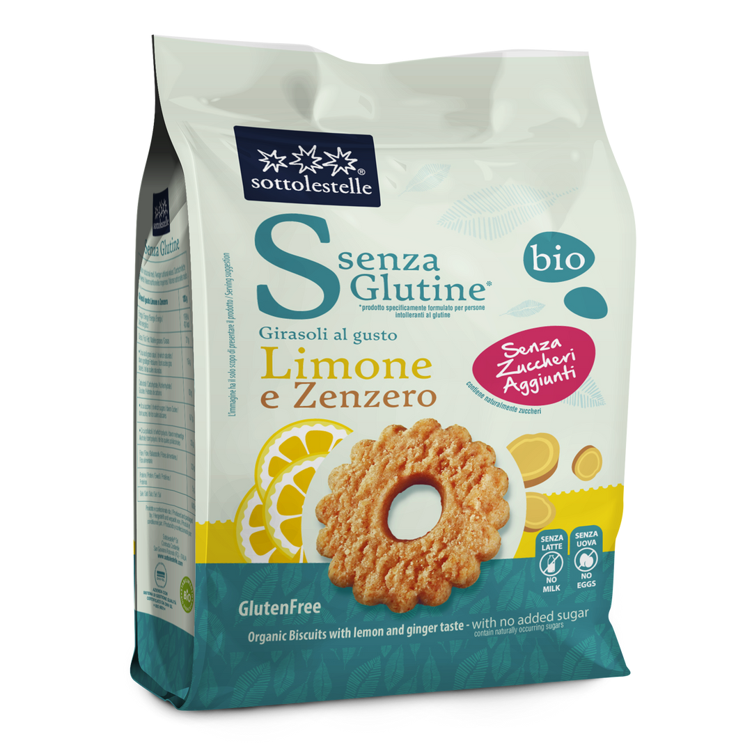 Organic Vegan Lemon and Ginger Cookies - Slowood