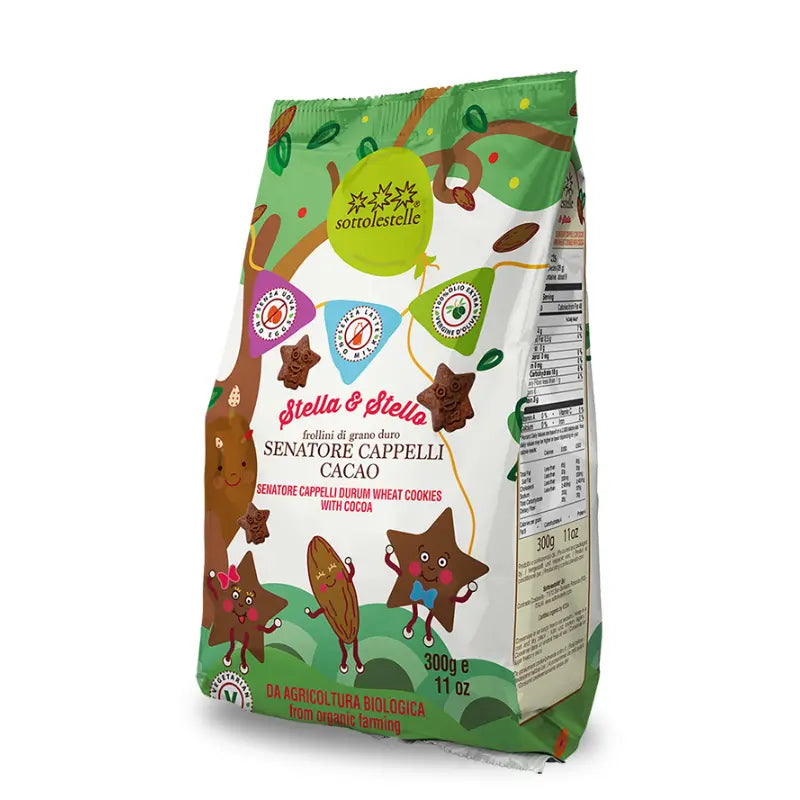 Organic Vegan Senatore Cappelli Cocoa Biscuits - Slowood