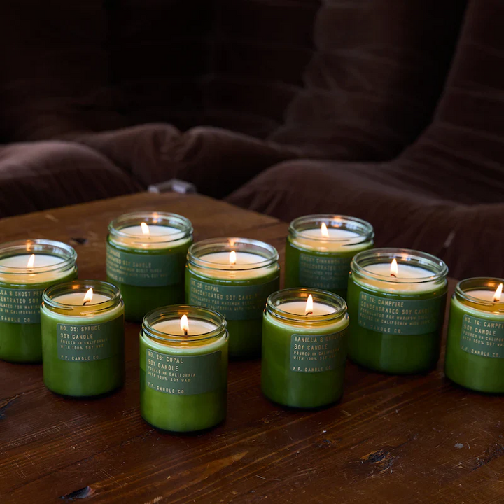 Smoky Cinnamon Soy Candle - Slowood