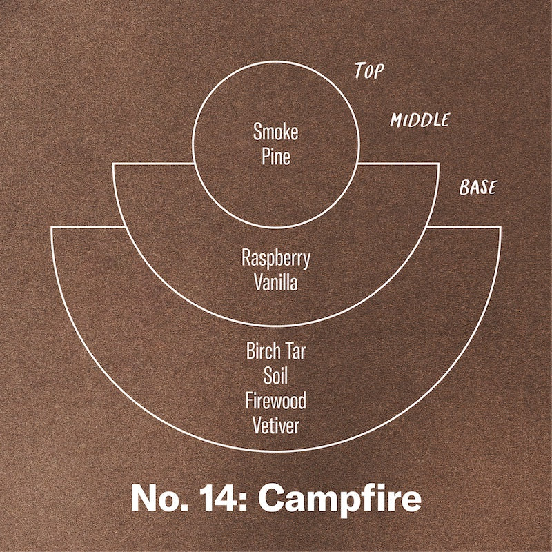 No.14 Campfire Soy Candle - Slowood