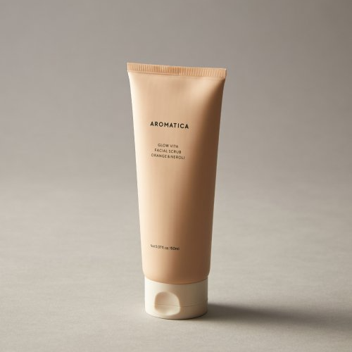 Glow Vita Facial Scrub Orange & Neroli 150g - Slowood