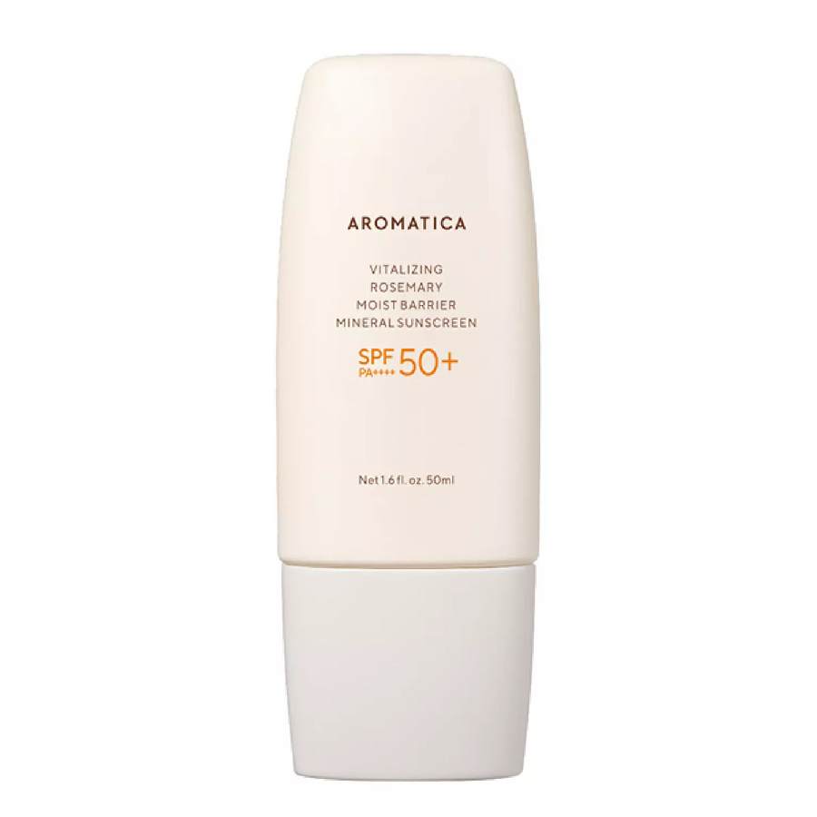 Vitalizing Rosemary Moist Barrier Mineral Sunscreen 50Ml - Slowood