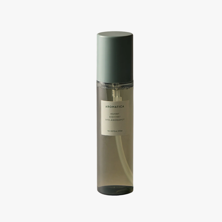 Inspirit Body Mist Basil & Bergamot 120Ml - Slowood