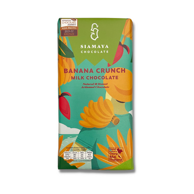 Banana Crunch Milk Chocolate - Slowood