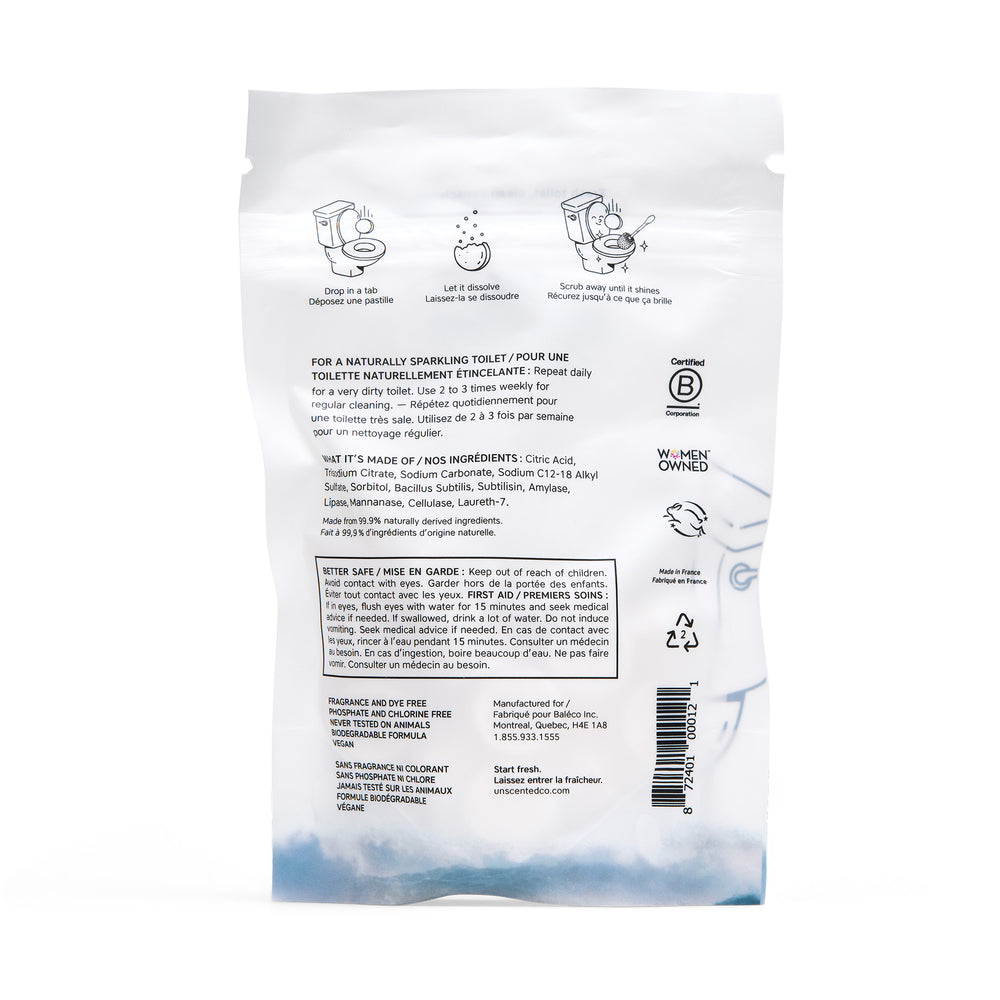 Toilet Bowl Cleaner - 22 tabs - Slowood