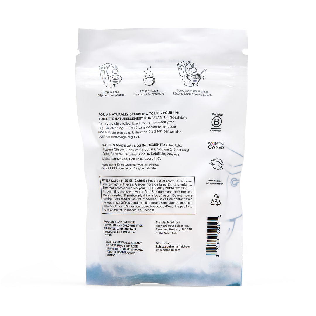 Toilet Bowl Cleaner - 22 tabs - Slowood