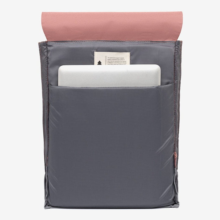 Recycled Handy Backpack - Dust Pink - Slowood