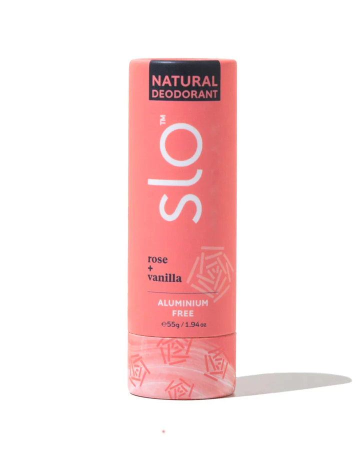 Natural Deodorant - Rose + Vanilla - Slowood