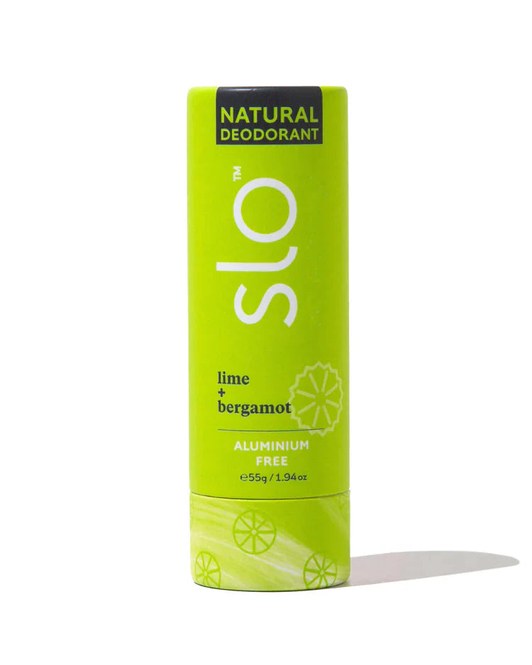 Natural Deodorant - Bergamot + Lime - Slowood