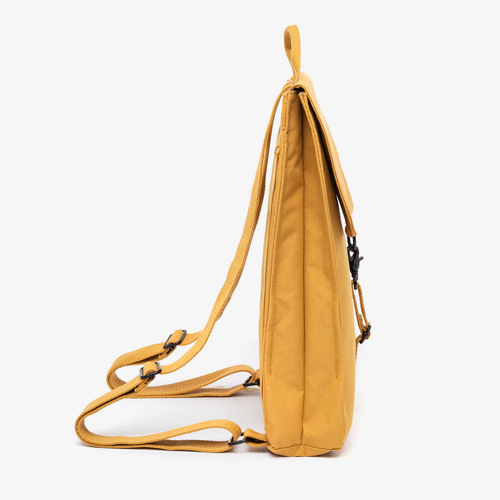 Recycled Handy Mini Backpack - Mustard - Slowood