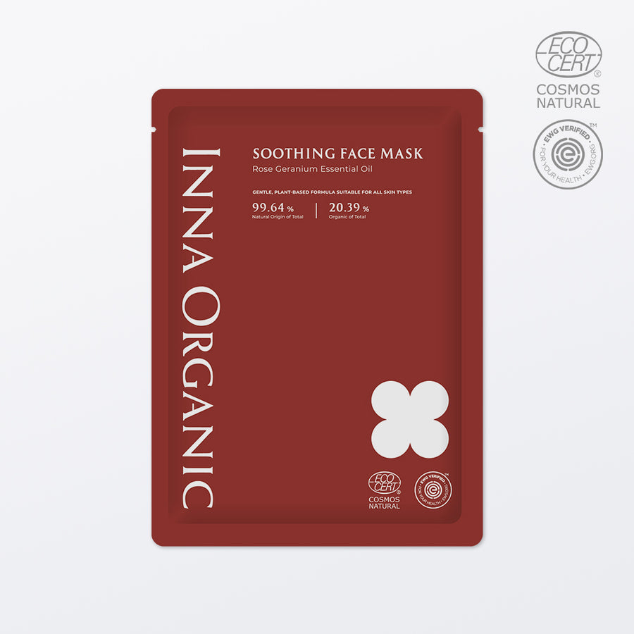 Rose Geranium Organic Face Mask - Slowood