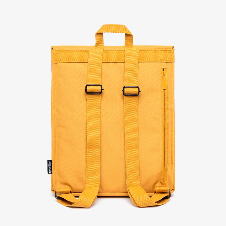 Recycled Handy Mini Backpack - Mustard - Slowood