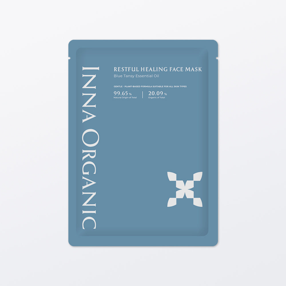 Blue Tansy Organic Face Mask - Slowood