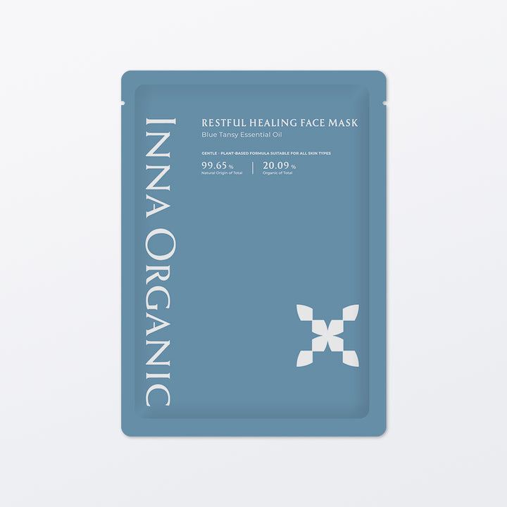 Blue Tansy Organic Face Mask - Slowood