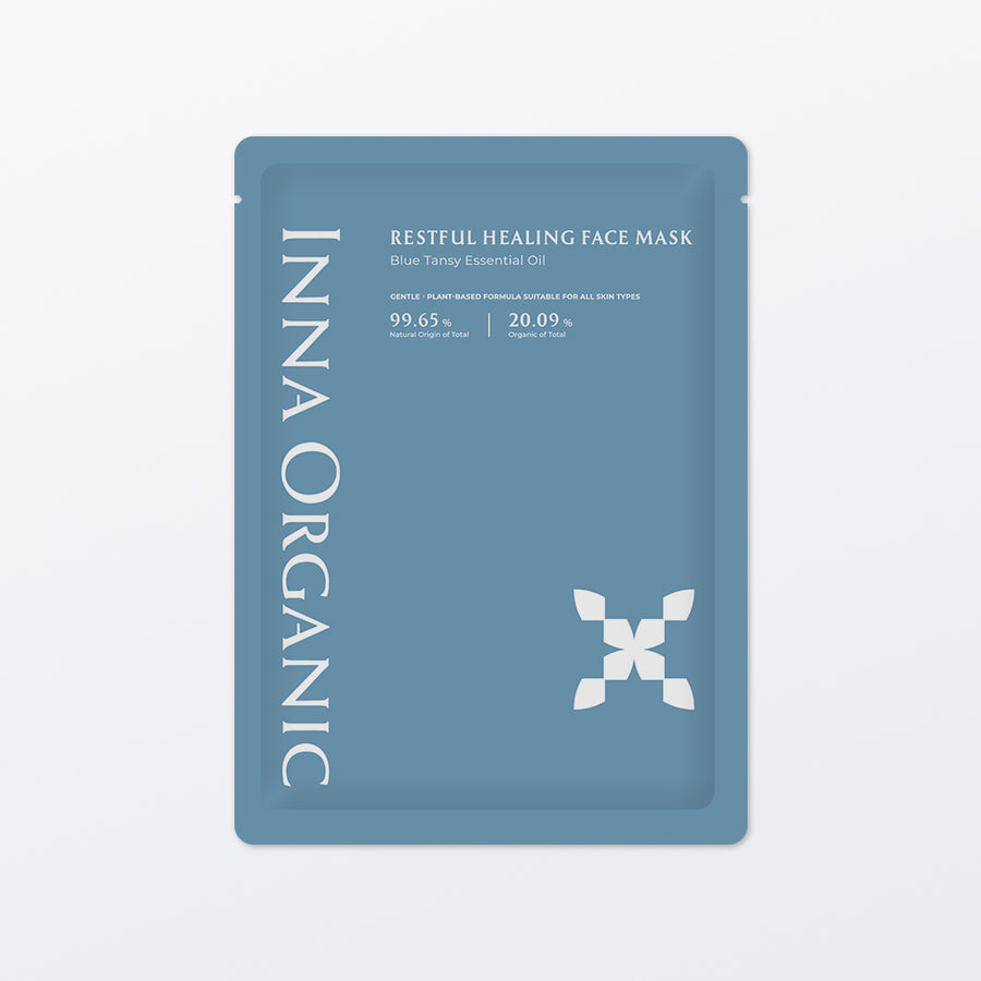 Blue Tansy Organic Face Mask - Slowood