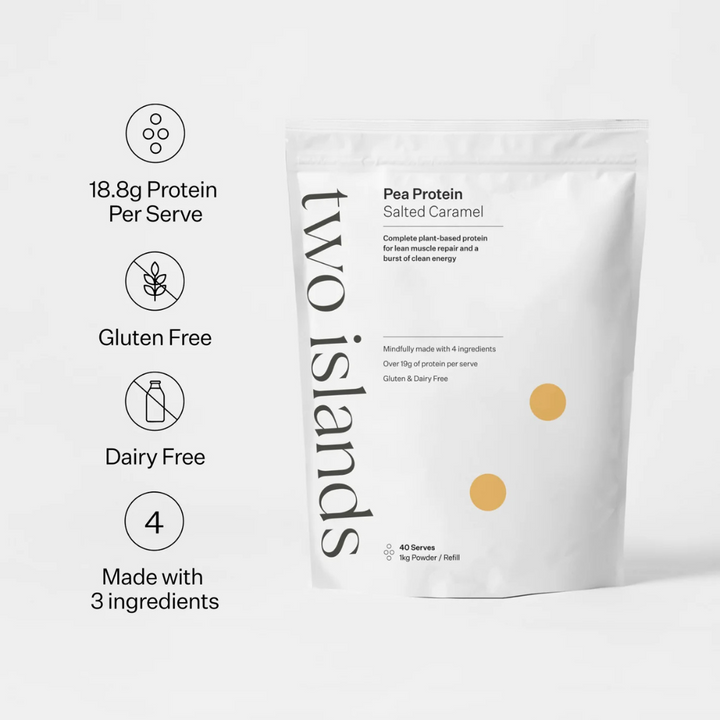 Pea Protein Powder - Salted Caramel - Slowood