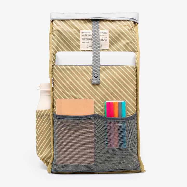 Recycled Roll Mini Backpack - Cool Grey