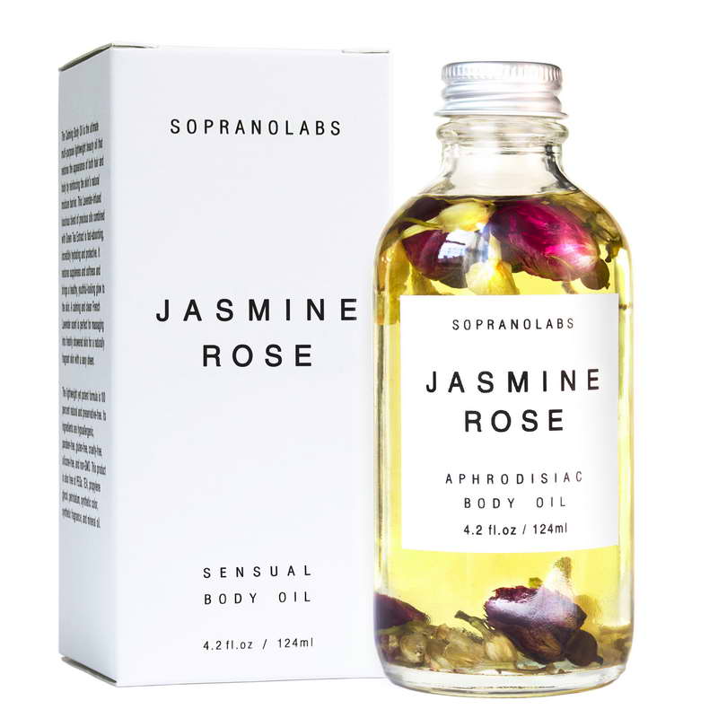 Jasmine & Rose Sensual Body Oil - Slowood