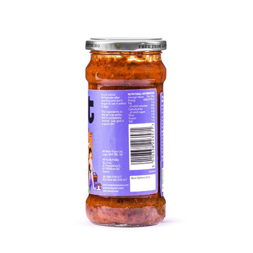 Vegan Tomato, Mushroom & Smoked Garlic Pasta Sauce 340g - Slowood