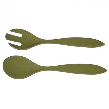 Sal & Ed Salad set of 2 Moss green - Slowood