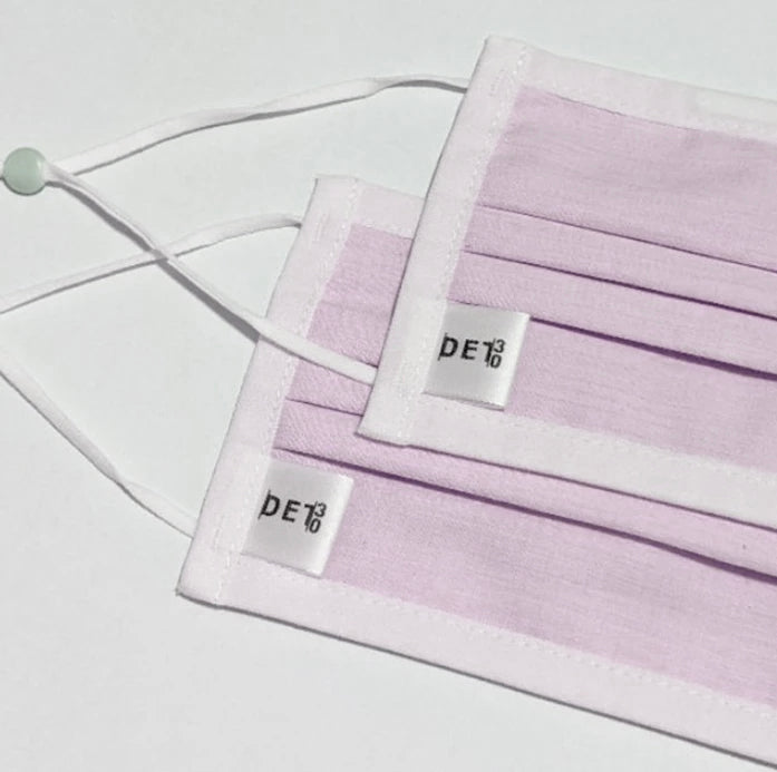 Natural Dye Purple Reusable Mask - Slowood