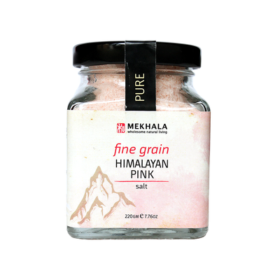 Himalayan Pink Salt 220g Fine Grain - Slowood