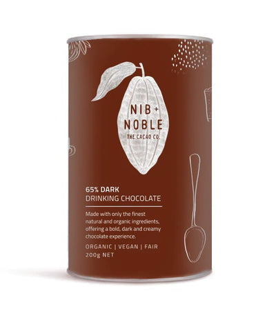 65% Dark Organic Drinking Chocolate 200g - Slowood