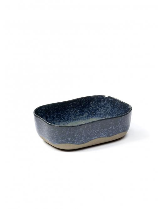 EXTRA DEEP PLATE MERCI N6 M 14,5x10,5 H4,5 BLUE/GREY - Slowood