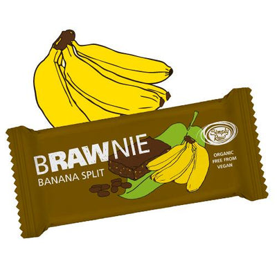 Brownie Banana Split - Vegan Gluten Free - Slowood