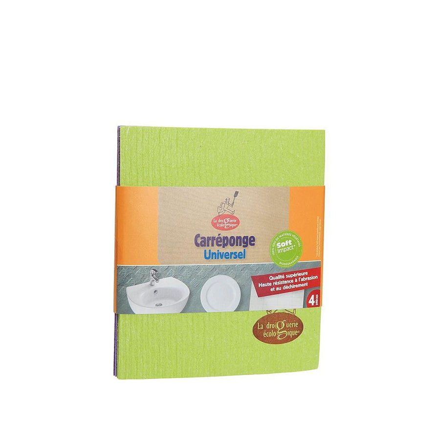 Plant Based Cellulose Sponge Pads 4PCS - Slowood