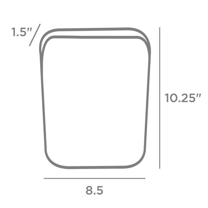 Reusable Silicone Half Gallon Bag (Clear) - Slowood