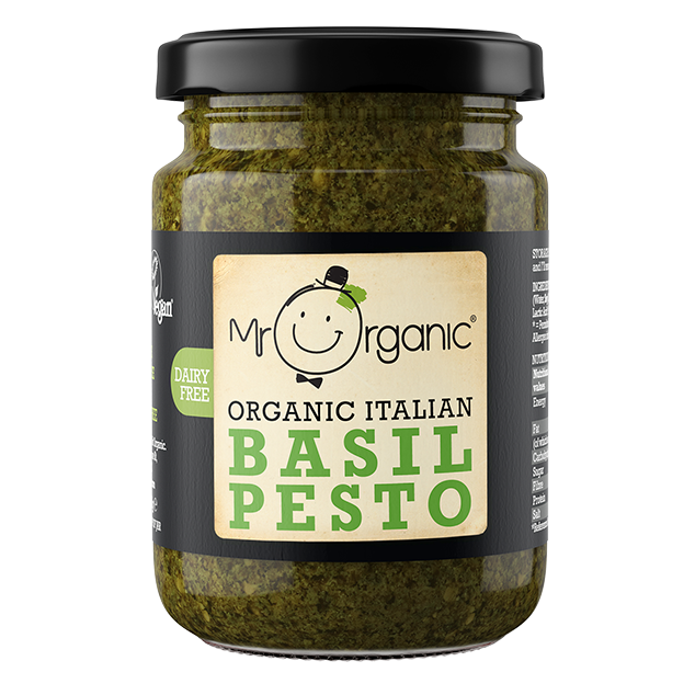 Organic Vegan Basil Pesto - Slowood