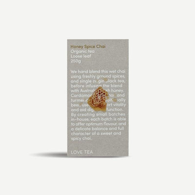 Honey Spice Chai Loose Leaf Box 250g - Slowood