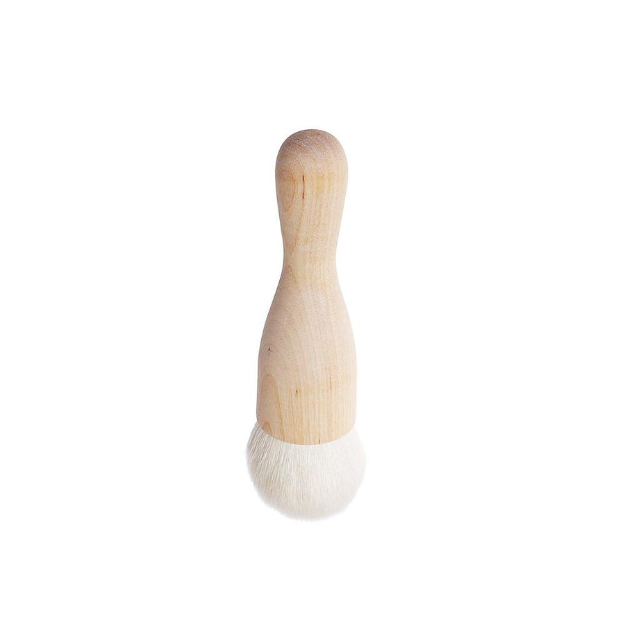 Make Up Brush Kabuki (Birch, Goat hair) - Slowood